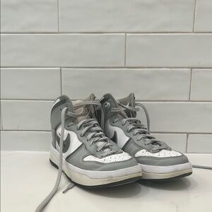 Nike Women's Athletic Shoes - Gray and White
